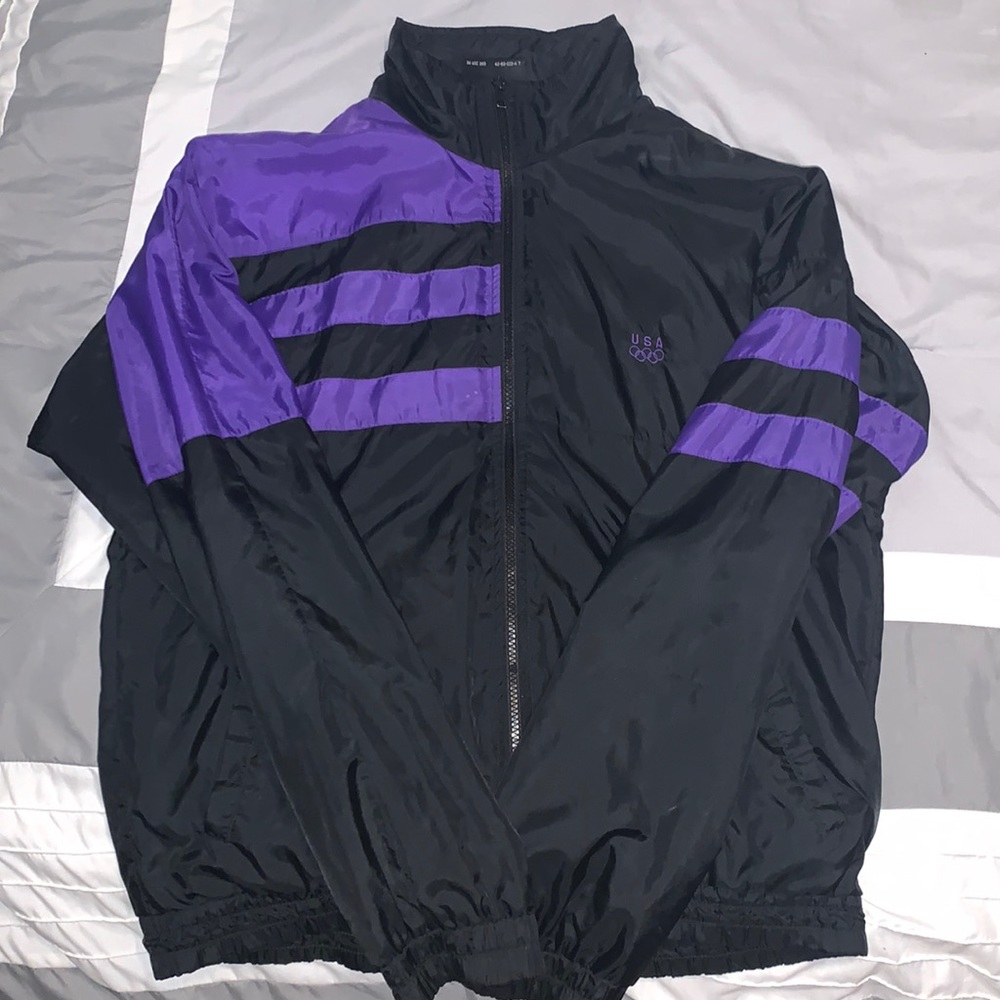 Vintage Olympic Windbreaker